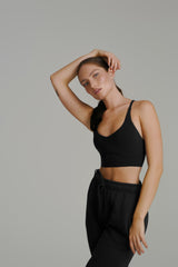 Thumbnail 5 of Poshknit Sports Bra - Onyx Black, 5 of 5