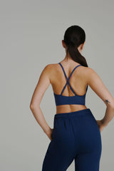 Thumbnail 2 of Poshknit Sports Bra - Baked Blue, 2 of 5
