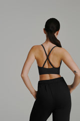 Thumbnail 2 of Poshknit Sports Bra - Onyx Black, 2 of 5