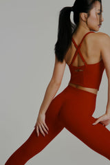 Thumbnail 4 of Poshknit Waist Tank - Lipstick Red, 4 of 5