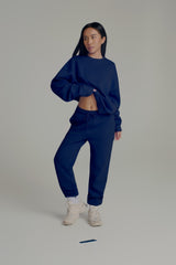 Thumbnail 1 of Threads Crew Pullover - Baked Blue, 1 of 4