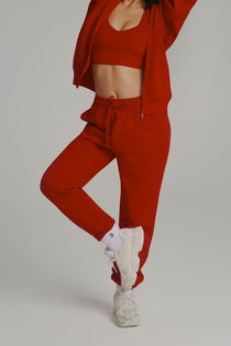 Threads Jogger Sweatpant - Lipstick Red