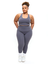 Thumbnail 2 of Rosa Sports Bra - Blue Steel, 2 of 5