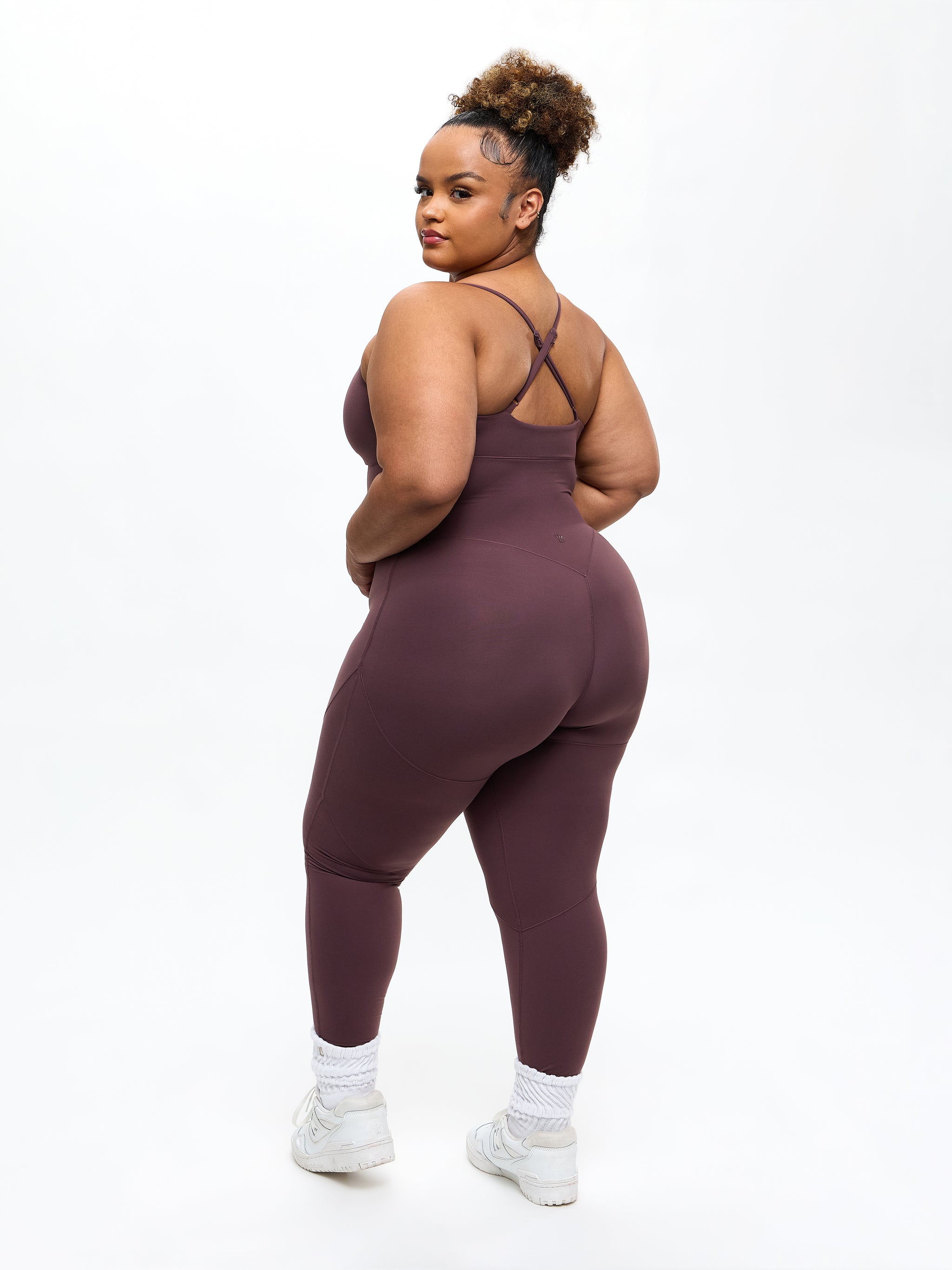 Shape Shifter Bodysuit - Smoked Cherry