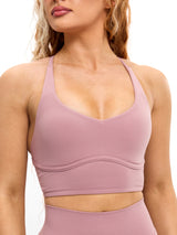 Thumbnail 3 of Poshknit Sports Bra - Rose Water, 3 of 4