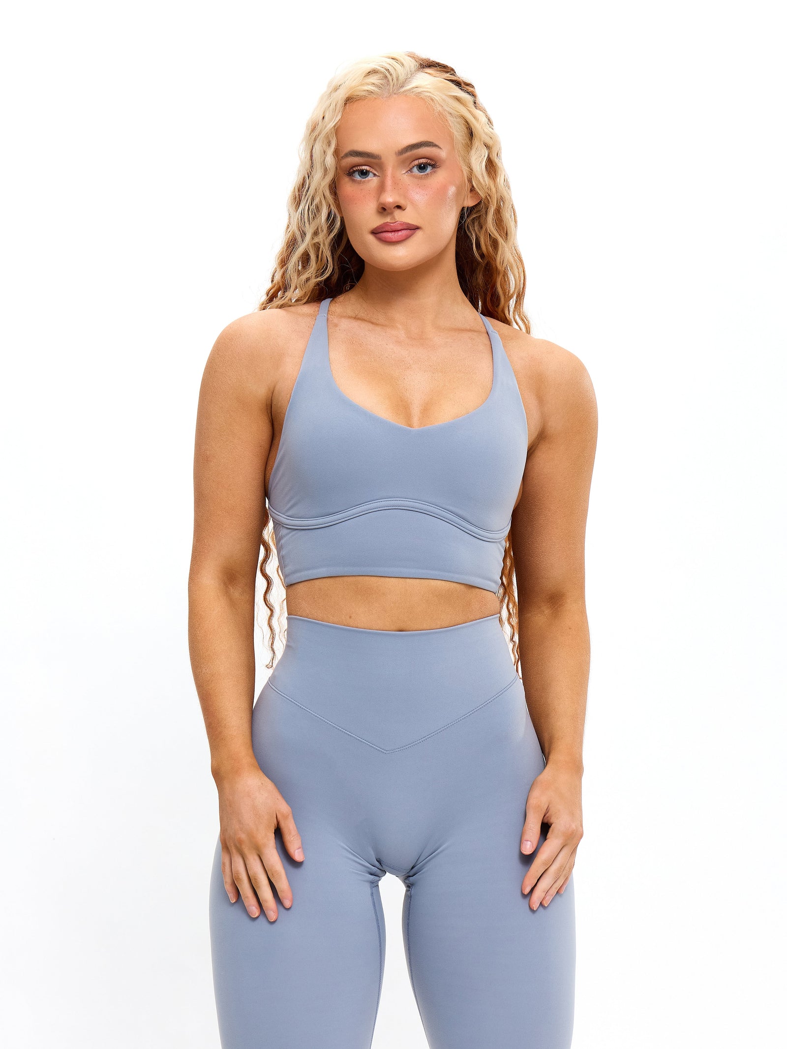 Poshknit Sports Bra - Sterling