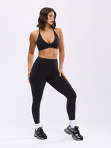 Thumbnail 7 of Girlfriend Reversible Sports Bra - Onyx Black and White, 7 of 11