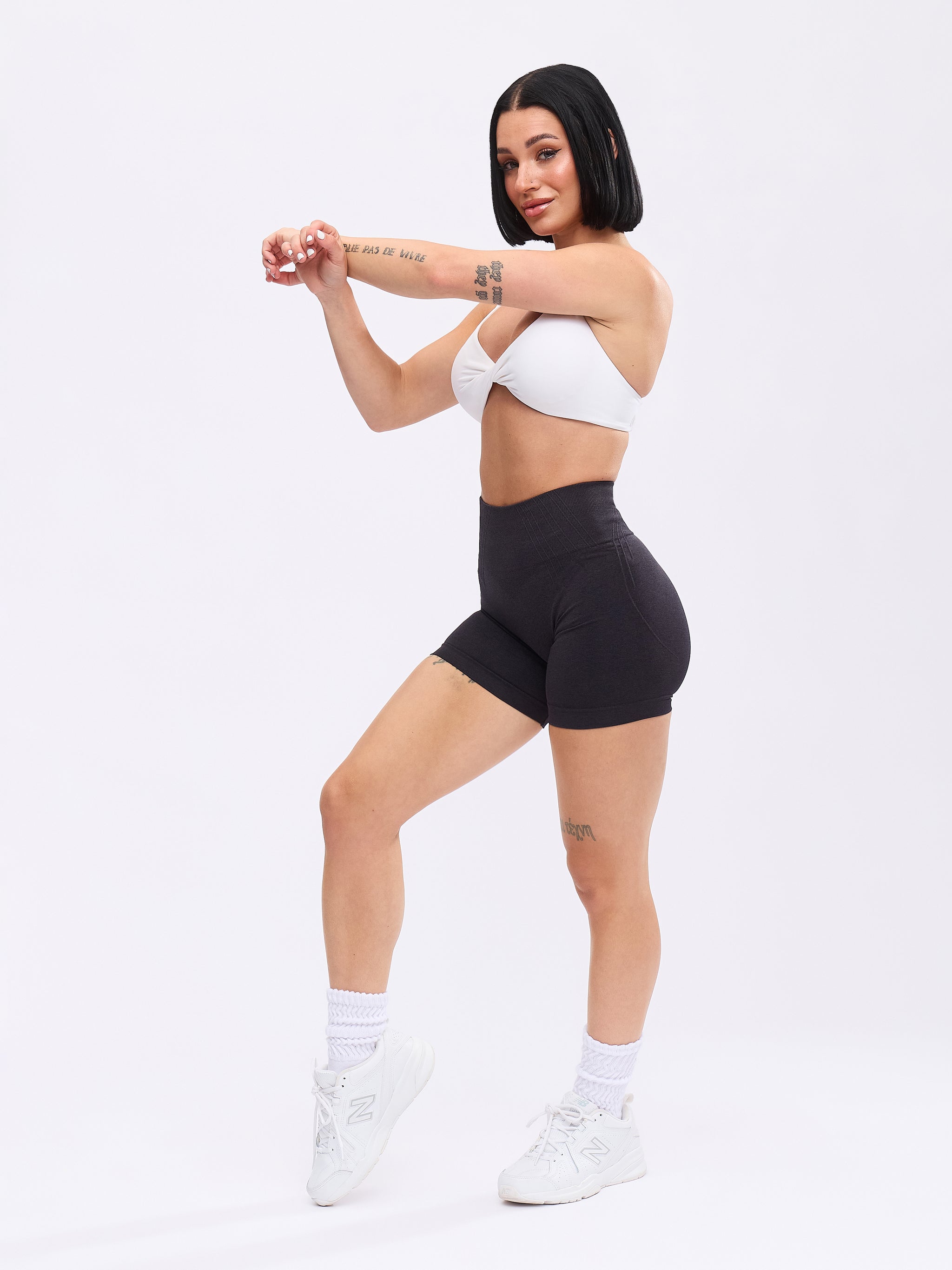 Form Seamless Short 5" - Charcoal