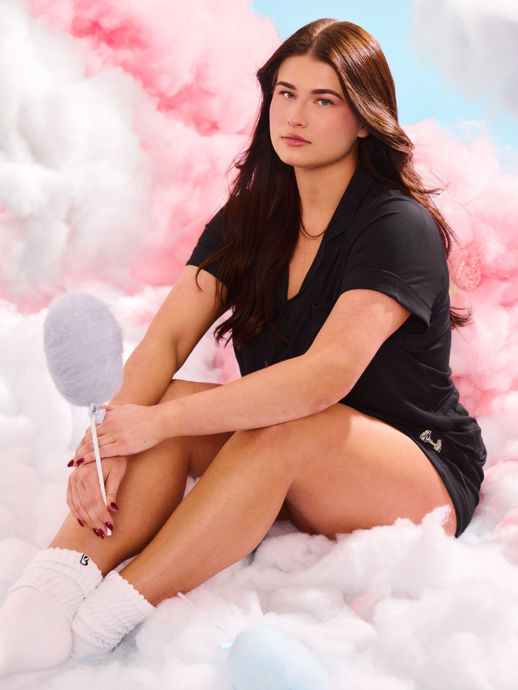 **PREORDER** Pajama Shorts Set - Black