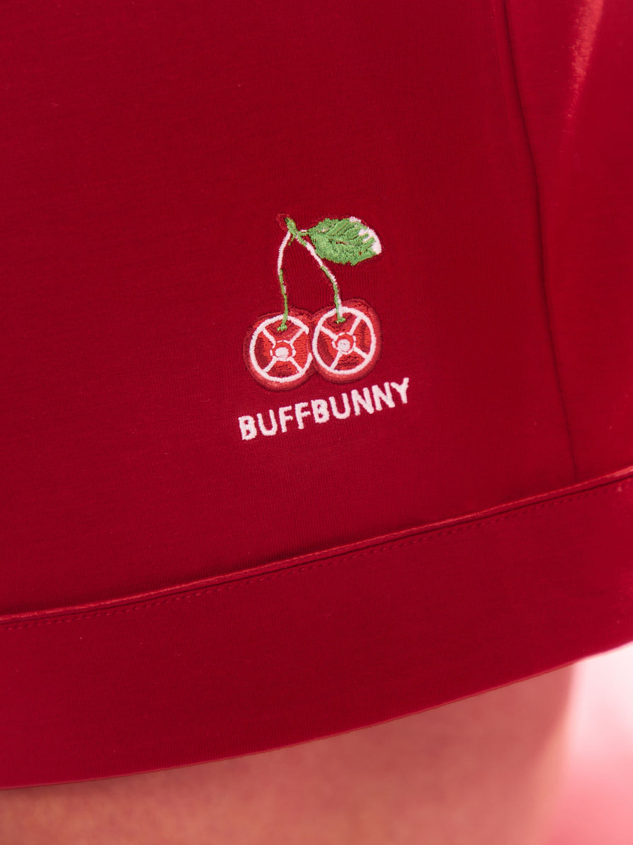 **PREORDER** Pajama Shorts Set - Red