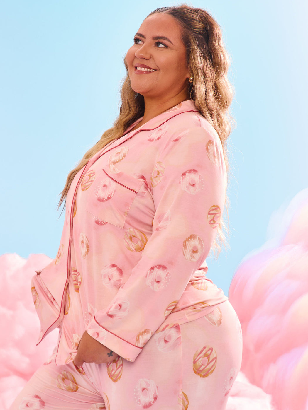 **PREORDER** Pajama Pants Set - Donut Print