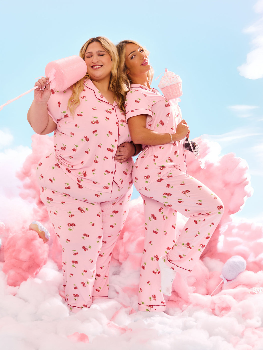 **PREORDER** Pajama Pants Set - Cherry Print