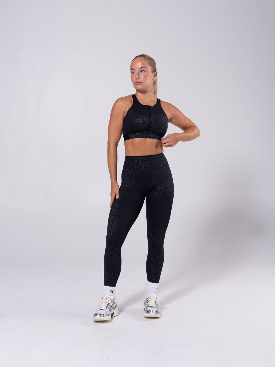 Rebel Impact Legging - Embossed Bossy Print