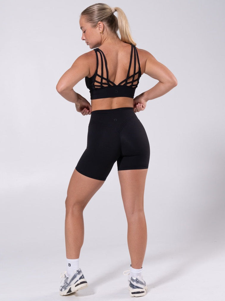 Monarch Sports Bra - Onyx Black