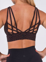 Thumbnail 4 of Monarch Sports Bra - Leopard Print, 4 of 8