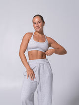 Thumbnail 3 of Threads Bralette - Heather Grey, 3 of 9