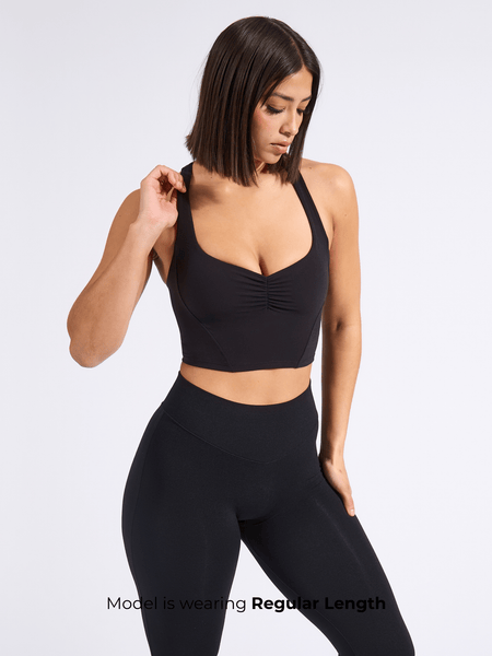yo BIOTOP】cropped bare bra top Black 0 e BIOTOP | BIOTOP