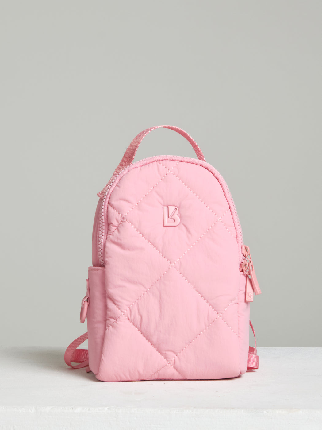 Mini Puffer Backpack - Plastic Pink