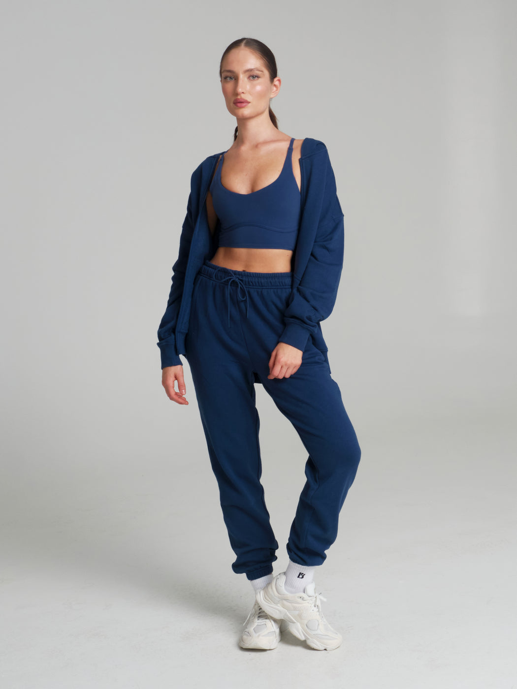 **PREORDER** Threads Zip Hoodie - Baked Blue
