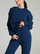 Thumbnail 1 of Threads Crew Pullover - Baked Blue, 1 of 4