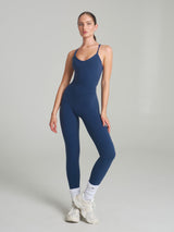 Thumbnail 4 of Poshknit Scrunch Bodysuit - Baked Blue, 4 of 4