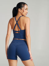 Thumbnail 2 of Poshknit Waist Tank - Baked Blue, 2 of 5