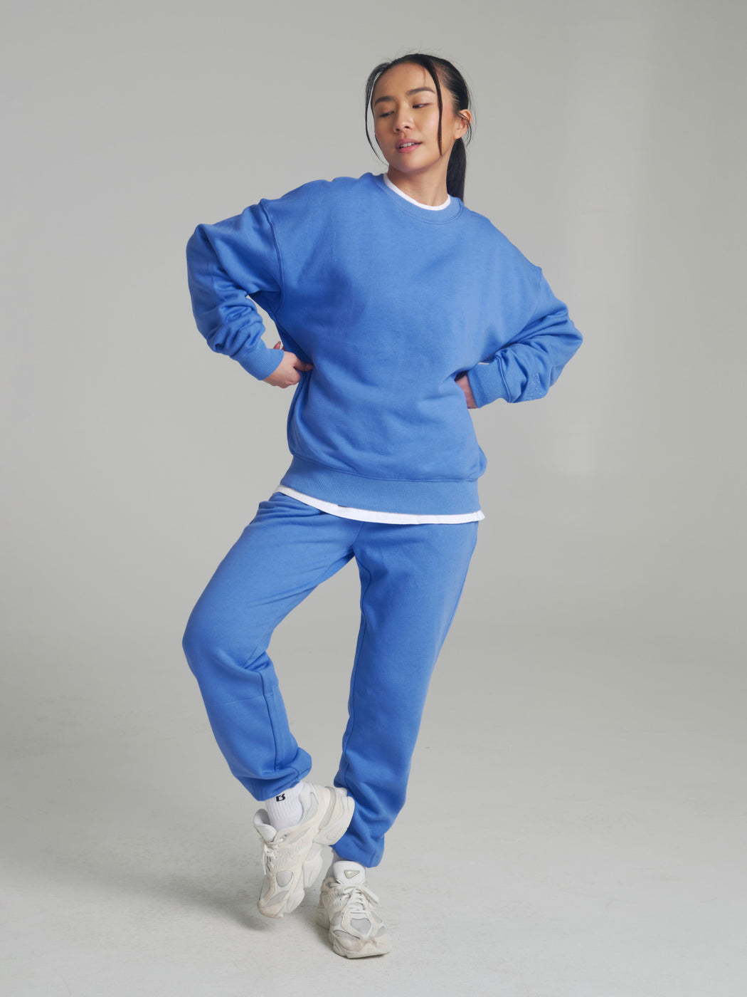 Threads Crew Pullover - Azul