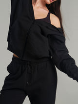 Thumbnail 7 of **PREORDER** Threads Zip Hoodie - Onyx Black, 7 of 7