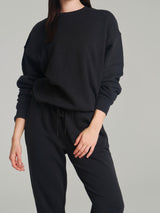 Thumbnail 3 of Threads Crew Pullover - Onyx Black, 3 of 5