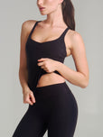 Poshknit Hip Tank - Onyx Black