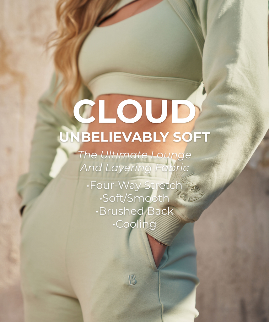 Sheer Leggings in Lily 10% Cloud