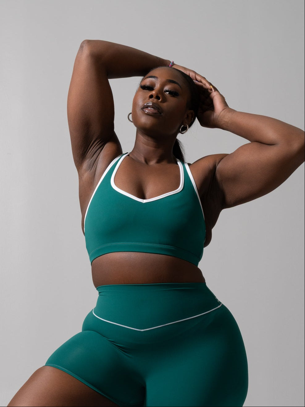 Sweetheart Nubre Sports Bra - Fresh and White