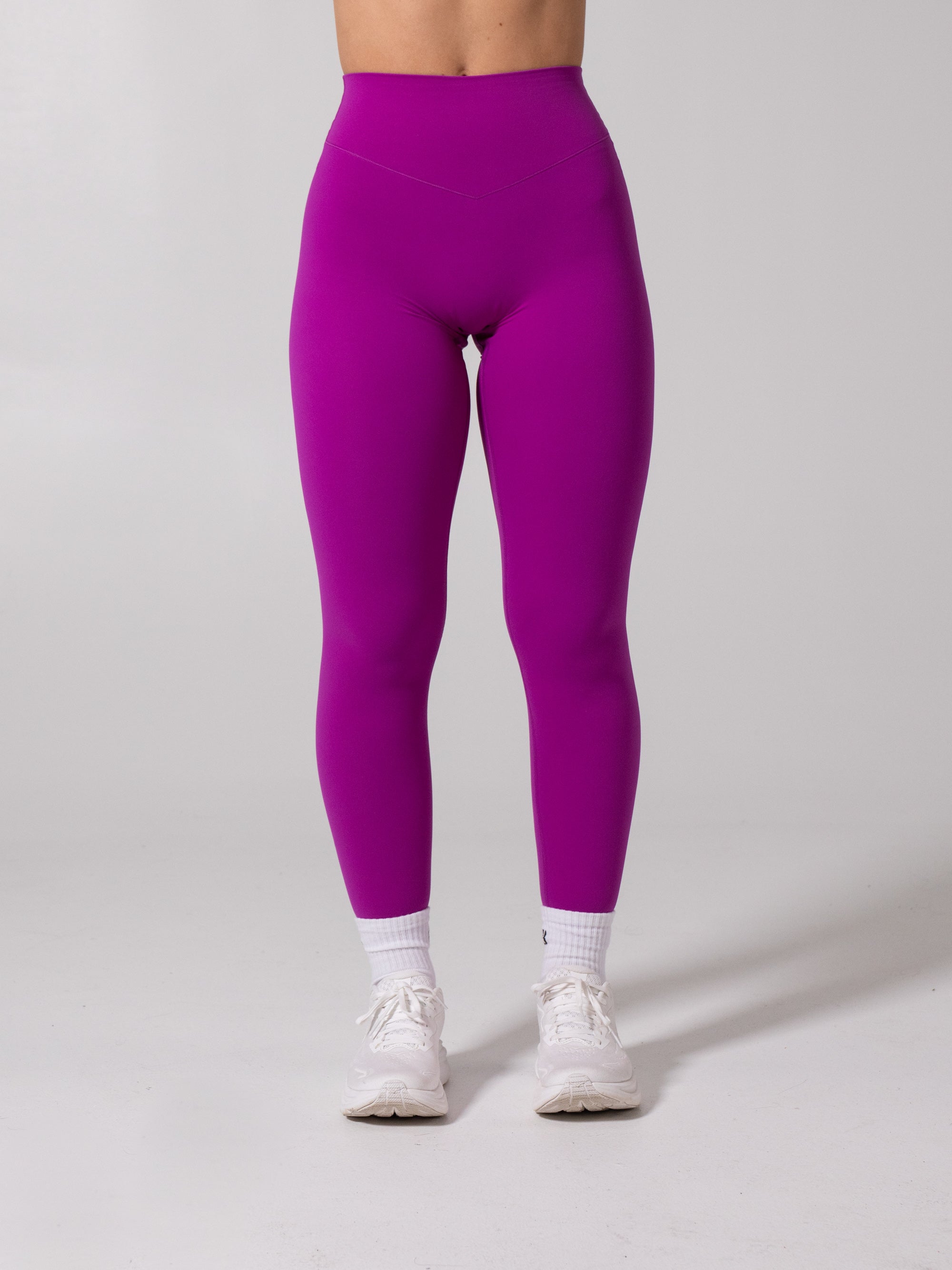 Micro Legacy Legging - Grape Juice