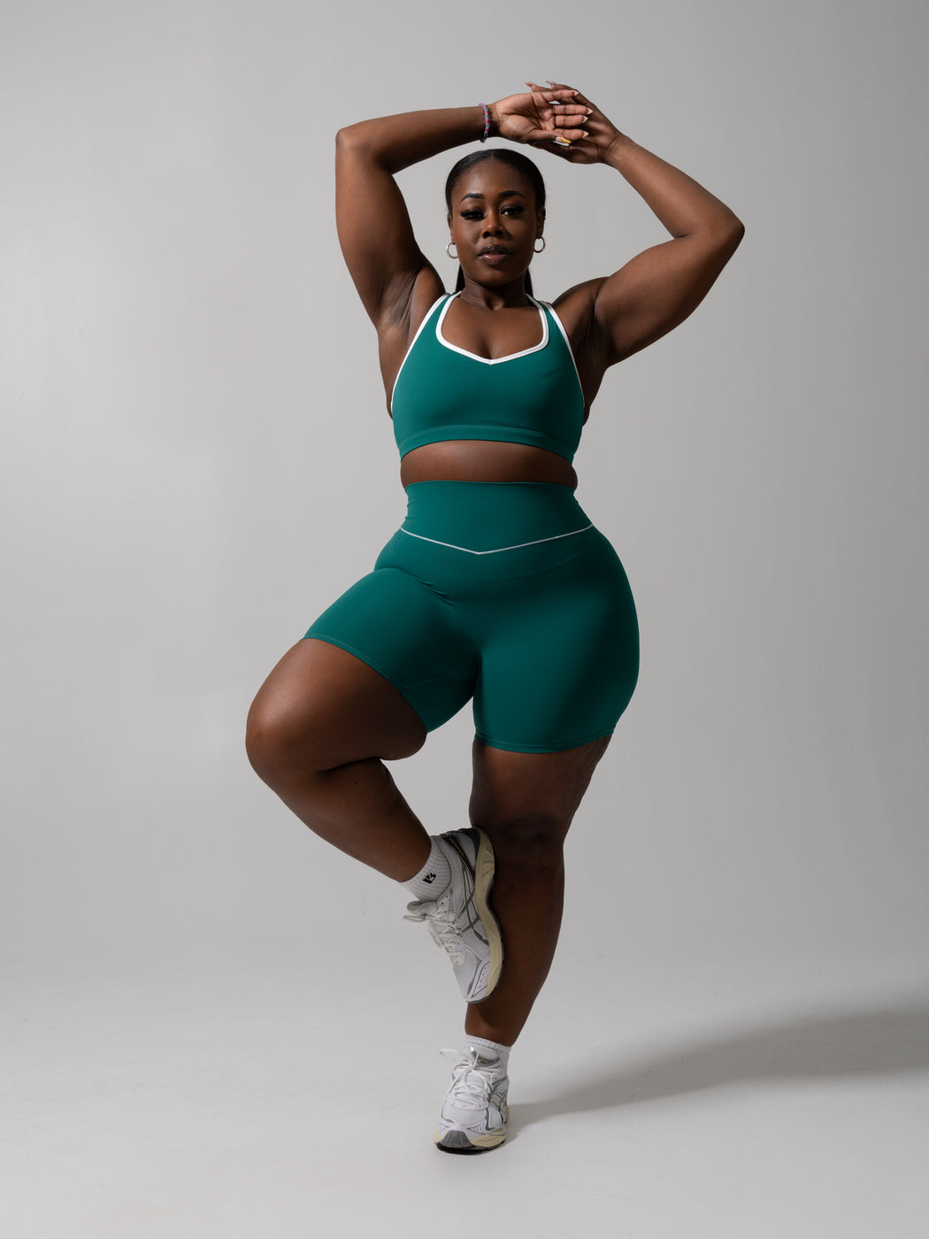 Sweetheart Nubre Sports Bra - Fresh and White
