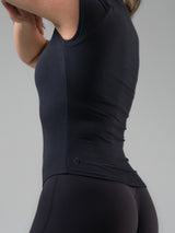 Thumbnail 3 of Brami Scoop Tee - Onyx Black, 3 of 5