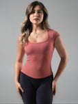 Brami Scoop Tee - Cinnamon Toast