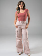 Thumbnail 2 of Brami Scoop Tee - Cinnamon Toast, 2 of 5