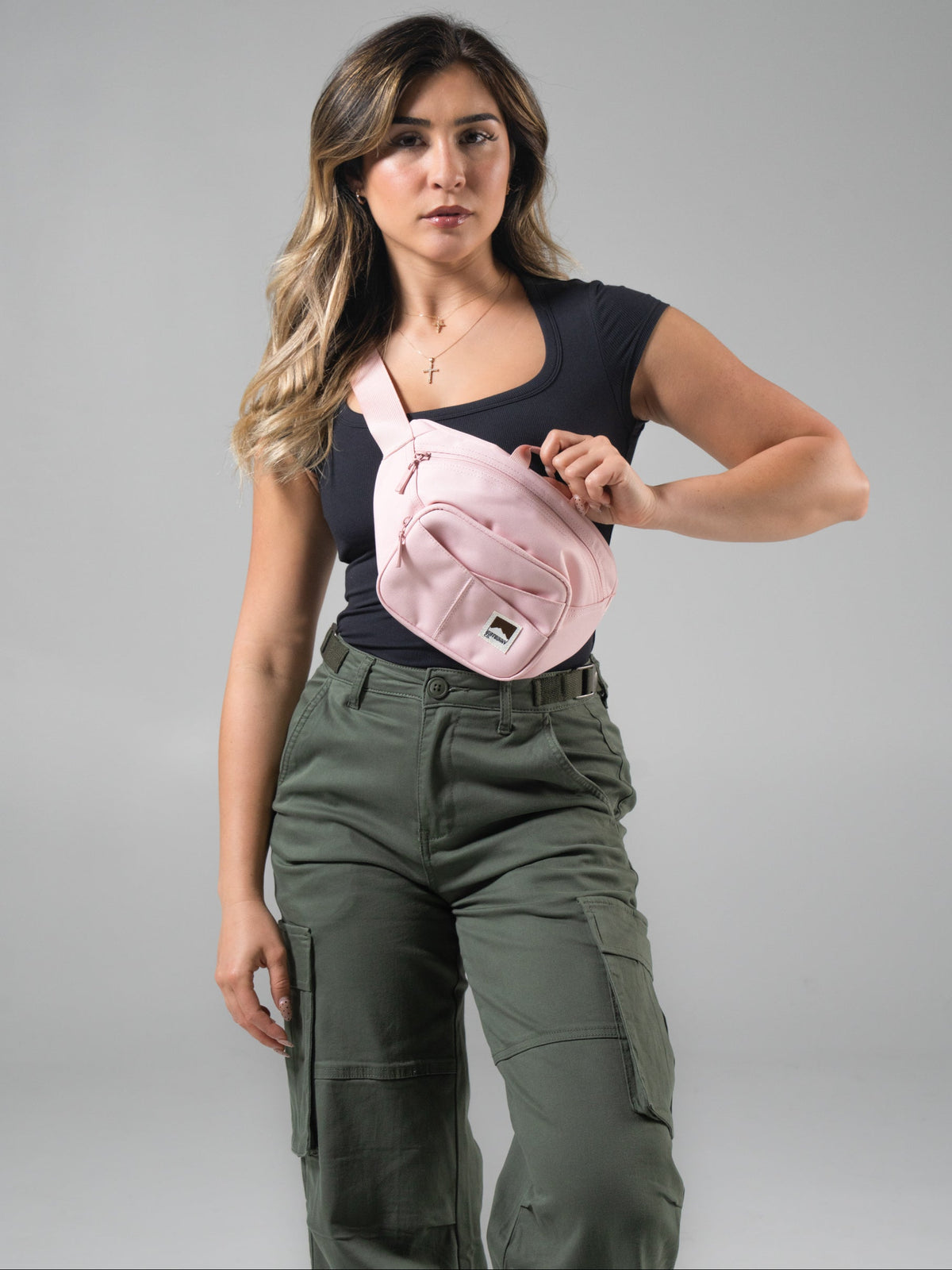 Denali Belt Bag - Strawberry Milk