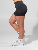 Thumbnail 5 of Miracle Seamless Hip Rise Short 4.5" - Heather Charcoal, 5 of 7