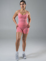Thumbnail 2 of Snatched Seamless Short 4.5" - Guava, 2 of 5