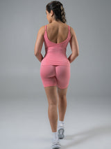 Thumbnail 5 of Snatched Seamless Short 6" - Guava, 5 of 6