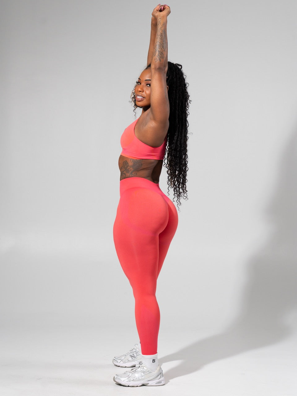 Shade Seamless Legging - Heather Tequila and Punch
