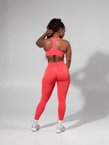 Thumbnail 5 of Shade Seamless Sports Bra - Heather Tequila and Punch, 5 of 5