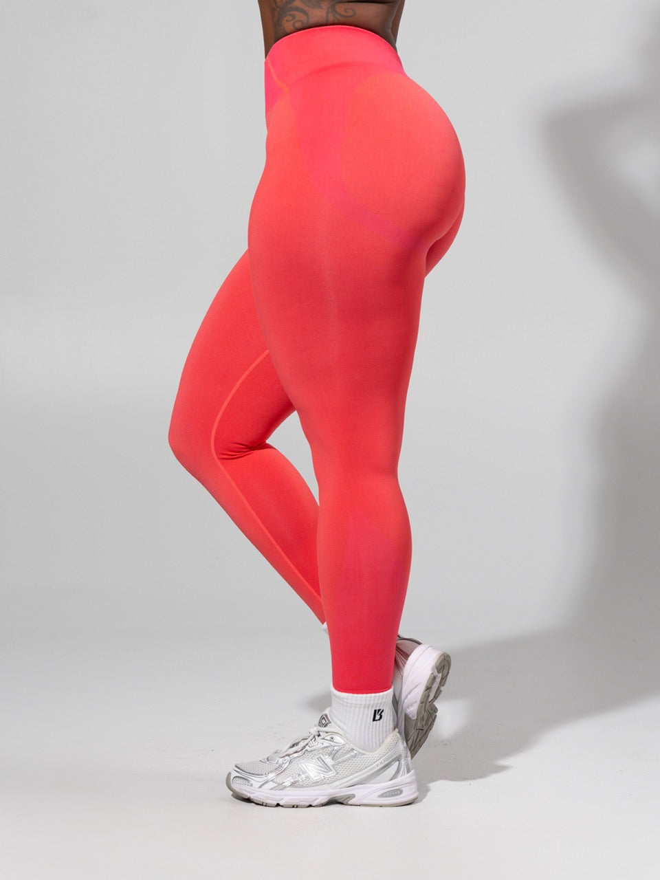Shade Seamless Legging - Heather Tequila and Punch