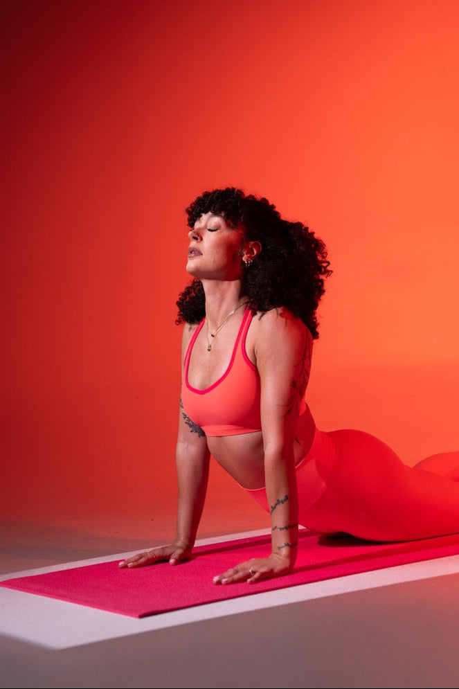 Sweetheart Nubre Sports Bra - Tequila Sunrise and Punch