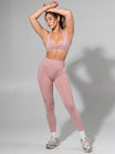 Miracle Seamless Legging - Heather Rose Water