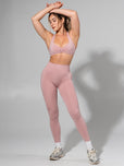 Miracle Seamless Legging - Heather Rose Water