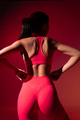 Thumbnail 1 of Sweetheart Nubre Sports Bra - Punch and Tequila Sunrise, 1 of 8