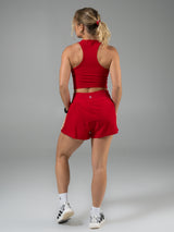 Thumbnail 4 of Momentum Short 3" Liner - Lipstick Red, 4 of 8