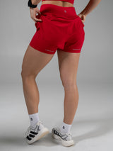 Thumbnail 6 of Momentum Short 3" Liner - Lipstick Red, 6 of 8